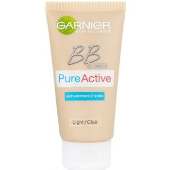 Garnier Pure Active BB krém proti nedokonalostem 5v1 SPF15 light 50 ml od  224 Kč - Heureka.cz