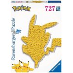 RAVENSBURGER Tvarové Pokémon Pikachu 727 dílků – Sleviste.cz