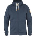 Fjällräven Övik Fleece Hoodie Navy – Zboží Dáma