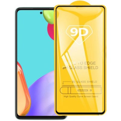 UNIPHA 9D Full Glue tvrzené sklo Samsung Galaxy A52, A53 černé, 5907457704732 – Zboží Živě