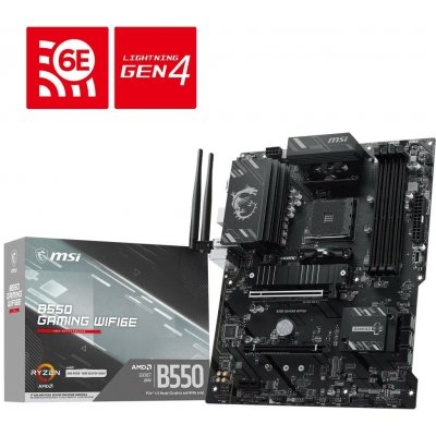 MSI B550 Gaming WiFi 6E – Hledejceny.cz