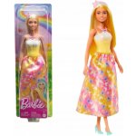 Barbie Pohádková princezna žlutá HRR07 – Zbozi.Blesk.cz