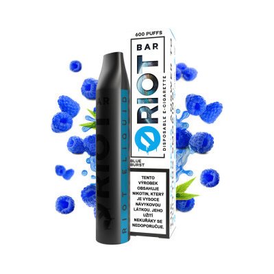 Riot Bar Blue Burst 10 mg 600 potáhnutí 1 ks – Zbozi.Blesk.cz