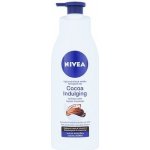 Nivea Cocoa Indulging vyživující tělové mléko pro suchou pokožku 400 ml – Zboží Mobilmania
