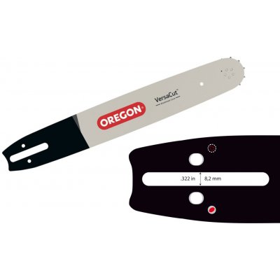 Oregon Vodící lišta Versacut 20" 50cm .325" 1,5mm 208VXLGK095 – Zboží Dáma