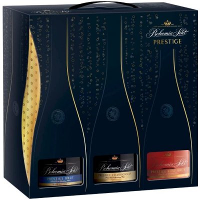 Bohemia Sekt Prestige dárkové balení TRIO – Zboží Dáma