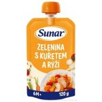 Sunar kapsička Zelenina s kuřetem a rýži 120 g – Sleviste.cz