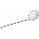 Naběračka Riess smaltovaná bílá různé velikosti B: průměr 8 cm – Zboží Dáma