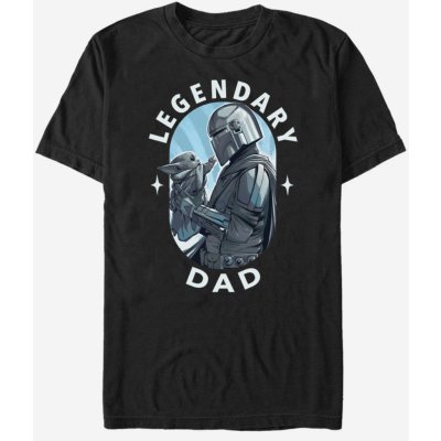 Zoot.Fan pánské tričko Star Wars Legendary Dad černé