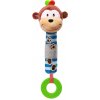 Hračka pro nejmenší BabyOno Pískací plyšová hračka zvířátko Opička George