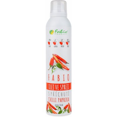 Fabio řepkový olej s chilli příchutí sprej 250 ml – Zboží Dáma