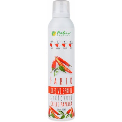 Fabio řepkový olej s chilli příchutí sprej 250 ml