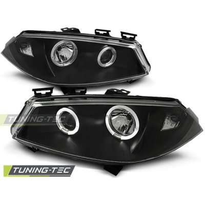 Tuning-Tec Přední čirá světla Renault Megane II (2002 - 2006) - černé - Angel Eyes – Hledejceny.cz