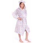 Vestis Dětský župan Irbis šedý s oušky – Sleviste.cz