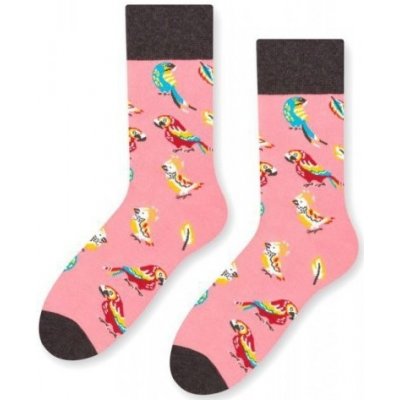 More 078 174 Parrots dámské ponožky růžové