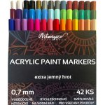 Artmagico akrylový popisovač 0,7 mm 42 ks 80036 – Sleviste.cz