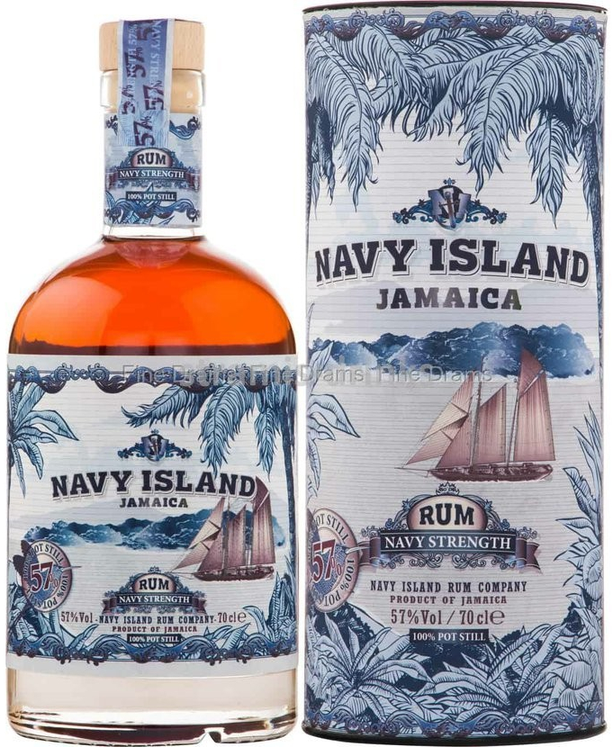 Navy Island Strenght Rum 57% 0,7 l (tuba)