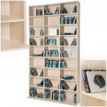 Tectake 401702 regál christel 180x102x23,5cm - buk – Zboží Mobilmania