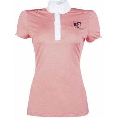 HKM Závodní triko Black & White růžová – Sleviste.cz