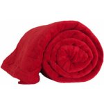 B.E.S. Petrovice deka mikroflanel Exclusive Dark red 150x200 – Zboží Dáma