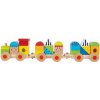 Dřevěná hračka Babu skládačka vlak