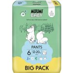 Muumi Baby Pants 6 Junior 12-20 kg kalhotkové eko 52 ks – Hledejceny.cz