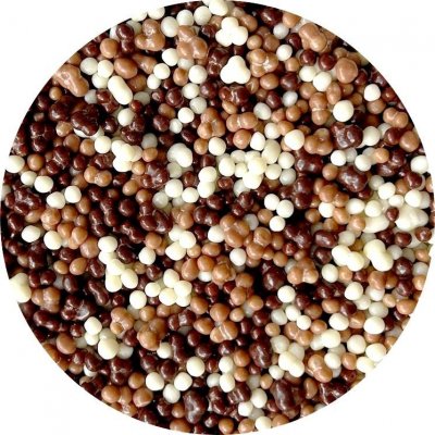 Idea Choc Eurocao Cereální máček v bílé, mléčné a hořké čokoládě (60 g) – Zboží Dáma