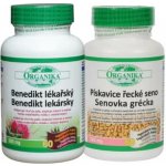 Organika pískavice & BENEDIKT 2 x 60 kapslí – Hledejceny.cz