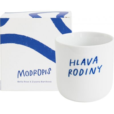 Bella Rose Porcelánový hrnek Hlava rodiny bílá barva porcelán 270 ml – Hledejceny.cz