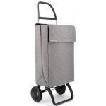 Nákupní taška Rolser Jean Tweed 2 na kolečkách, světle šedá – Hledejceny.cz