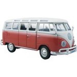 Maisto Volkswagen Van Samba bílo červená 1:25 – Zboží Dáma