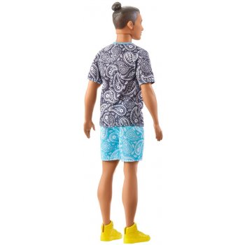 Barbie model ken tričko s kašmírovým vzorem