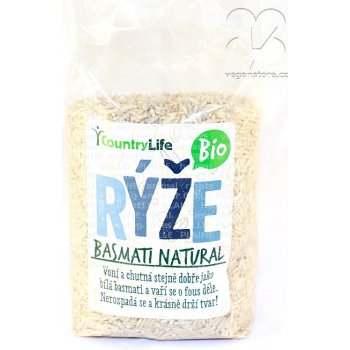 Country Life Rýže basmati hnědá BIO 0,5 kg