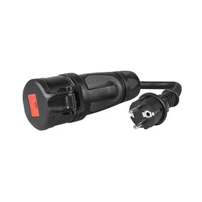 Green Cell Red CEE 16A 400V 5P na 230V Schuko adaptér (EVAK01) | Zboží Auto