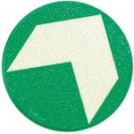 Manutan Expert Únikové fotoluminiscenční podlahové značení, směrová šipka, na podlahu – Zboží Dáma