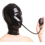 Latexová maska s nafukovacím roubíkem Anita Berg S latexová maska s tloušťkou 0,4 mm – Zboží Dáma