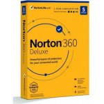 Norton 360 DELUXE 50GB 5 lic. 1 rok (21415000) – Zboží Živě