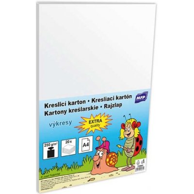 MFP Kreslící karton A4 20 listů 250g – Sleviste.cz