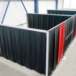 Lamelová clona weld, černozelená, 300×2 mm, 35% krytí – Hledejceny.cz