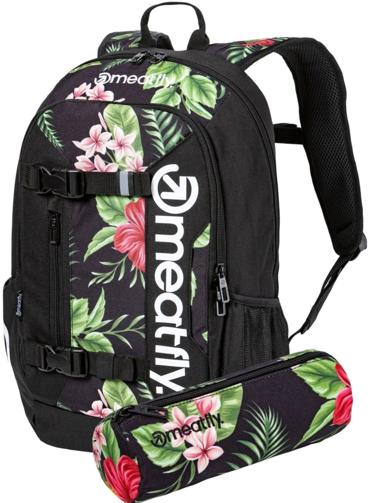 Meatfly Basejumper Tropical Black 22 l