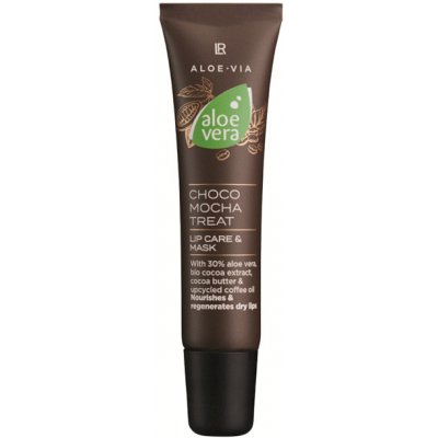 LR Health Beauty Aloe Vera Choco Mocha Treat Maska na rty 15 ml