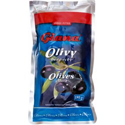 Giana Olivy černé bez pecky 180 g