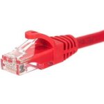 Netrack BZPAT5UR patch RJ45 snagless boot Cat 5e, UTP, 5m, červený – Hledejceny.cz