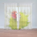 Sablio Záclony Beruška na květu: 2ks 150x250cm – Hledejceny.cz