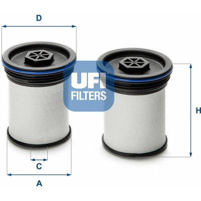Palivový filtr UFI 26.047.00 – Zboží Mobilmania