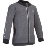 Little Angel Outlast REFLEX smyk dětská rozepínací mikina tm. šedý melír – Zboží Dáma