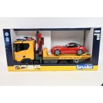 Bruder 3552 Odtahové vozidlo Scania Super 560R se světelným a zvukovým modulem a Bruder Roadster – Sleviste.cz