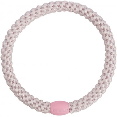 KKNEKKI Gumička do vlasů Kknekki Slim Ballet Pink, růžová barva, textil – Zbozi.Blesk.cz