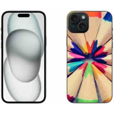 mmCase Gelové iPhone 15 Plus - pastelky – Zboží Mobilmania