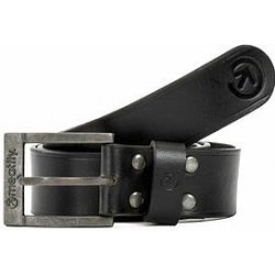 Meatfly pásek DOPPLER LEATHER belt Black